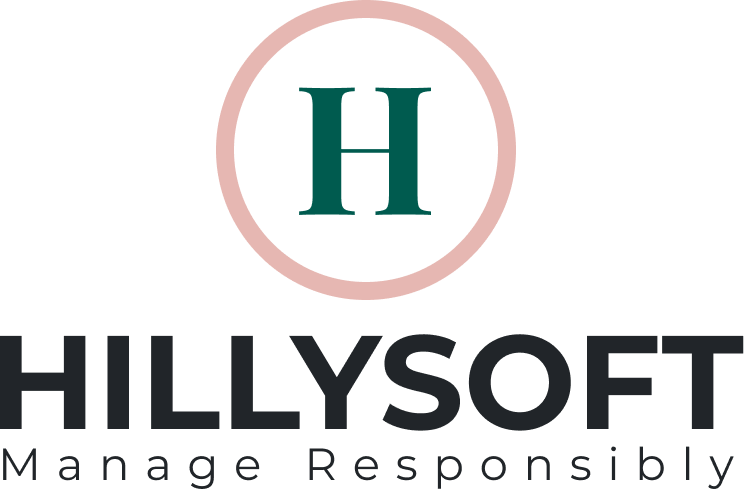 Hillysoft logo and slogan